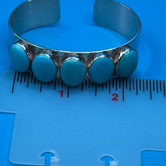 Jay King Jewelry Authentic Turquoise And Sterling Silver Cuff